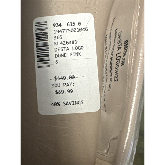 Karl Lagerfeld Quilted Beige Loafers - Picture 15 of 15